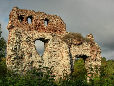 Ruiny zamku w Bochotnicy